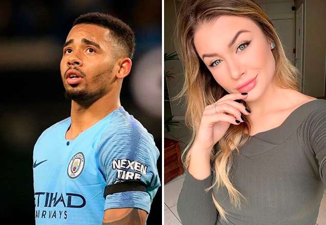 Gabriel Jesus engata romance com Julia Schiavi, ex de Nego do Borel