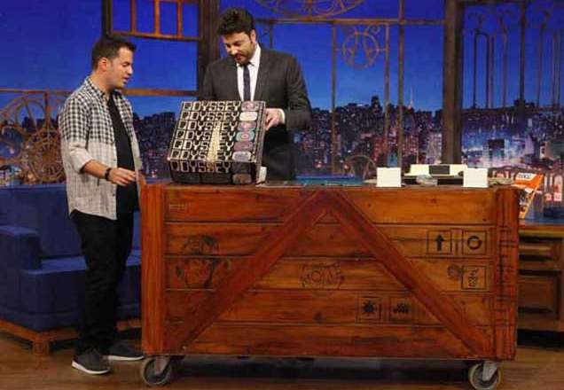 Marcelo Tavares trouxe um item curioso na sua entrevista para o The Noite