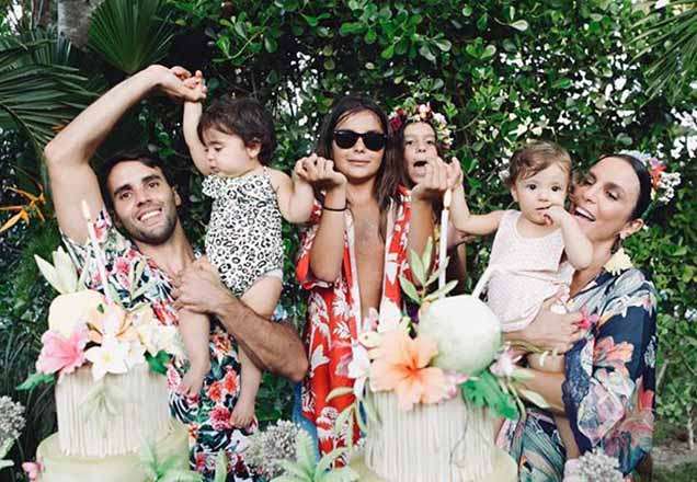Ivete Sangalo viaja com o marido e o filho para as Ilhas Maldivas
