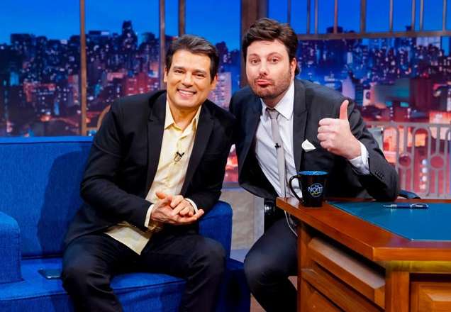 Celso Portiolli fala sobre seus 25 anos de SBT no The Noite de hoje