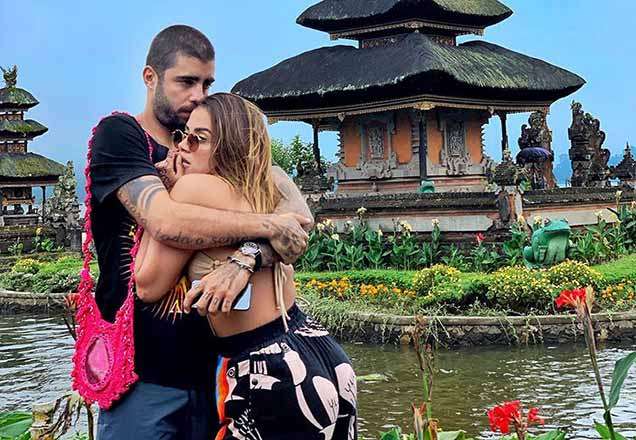 Direto de Los Angeles, David Brazil flagra Anitta e Scooby aos beijos