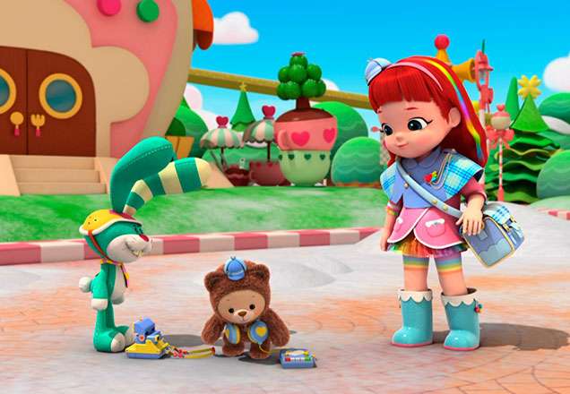 a turma de rainbow ruby