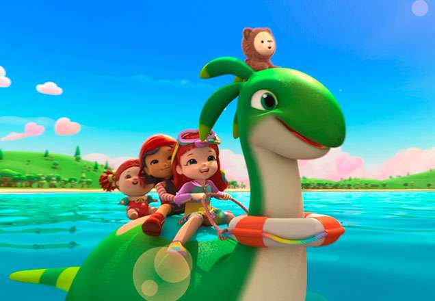 a turma de rainbow ruby