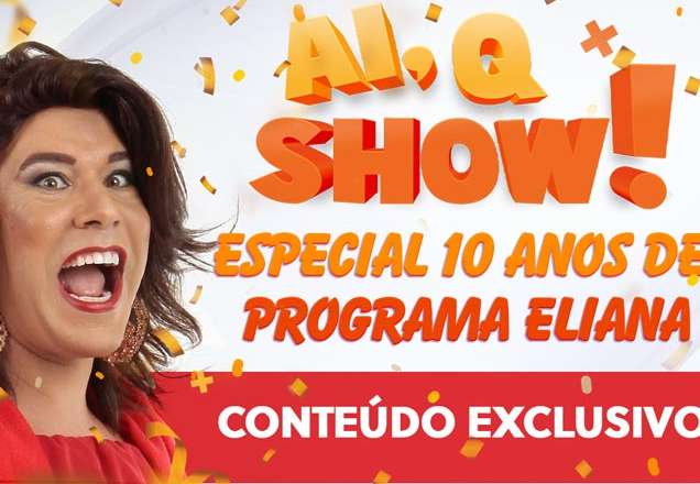 Narcisa apronta muito nos bastidores de 10 anos do Programa Eliana