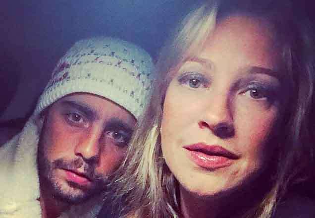 Luana Piovani e Pedro Scooby se encontram em Pernambuco