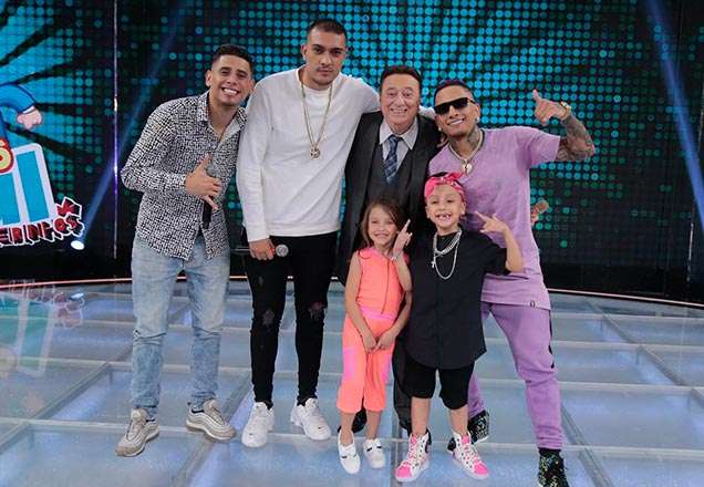 Raul Gil recebe Dynho Alves, MC Bin Laden, MC Lustosa e apresenta Shadow Brasil