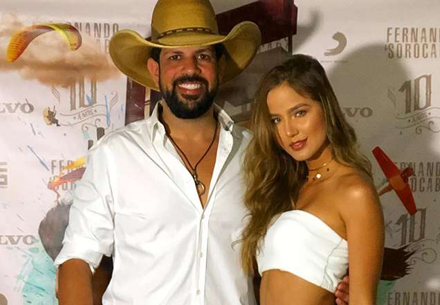 Namorada de Sorocaba, Biah Rodrigues encanta a web com a beleza