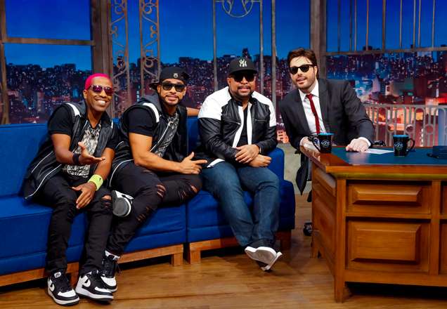 "Bonde do Tigrão" agita o The Noite com seus hits nesta quarta-feira