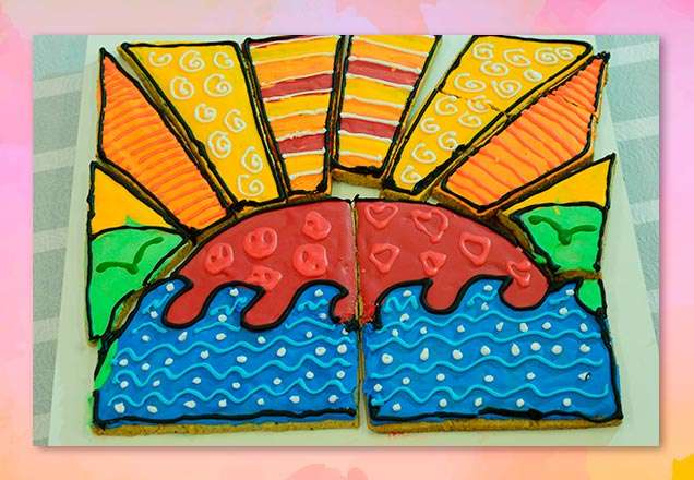 Biscoitos Romero Britto do Yago