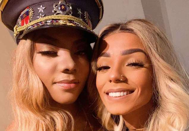 Brunna Gonçalves comemora um ano de namoro com Ludmilla