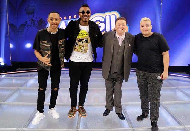 Raul Gil recebe MC Leleto, MC Pikachu e MC Nego Blue neste sábado