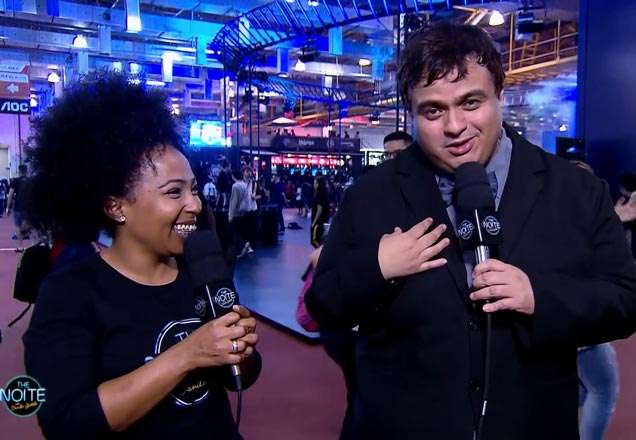 Diguinho e Juliana agitam a Brasil Game Show, maior feira de games da América Latina
