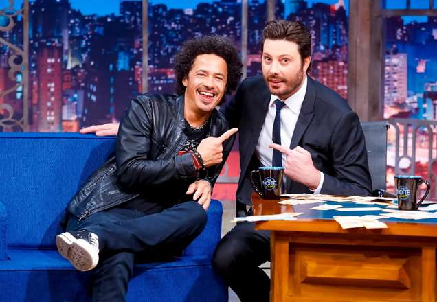 The Noite recebe o cantor Eagle-Eye Cherry e o fisiculturista Fernando Sardinha no programa desta terça-feira