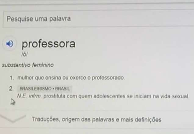 Após críticas, Google e Oxford tiram gíria de professora como prostituta -  23/10/2019 - UOL TILT