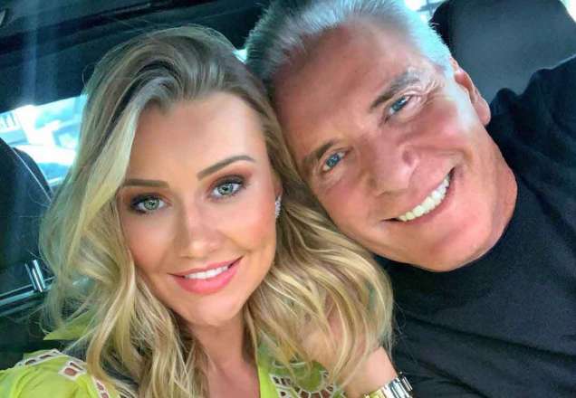 Ana Paula Siebert revela que está grávida de Roberto Justus