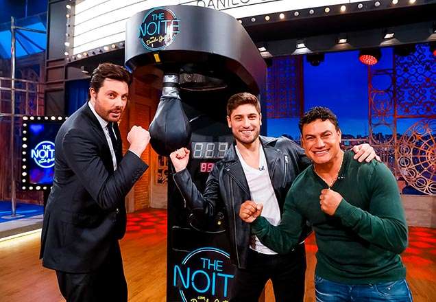 The Noite recebe Acelino Popó Freitas e Daniel Rocha