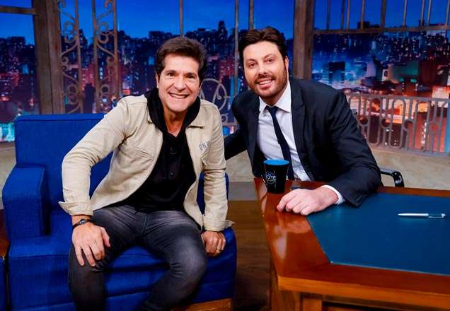 "Tenho uma inveja boa", diz Daniel sobre sertanejos universitários no The Noite