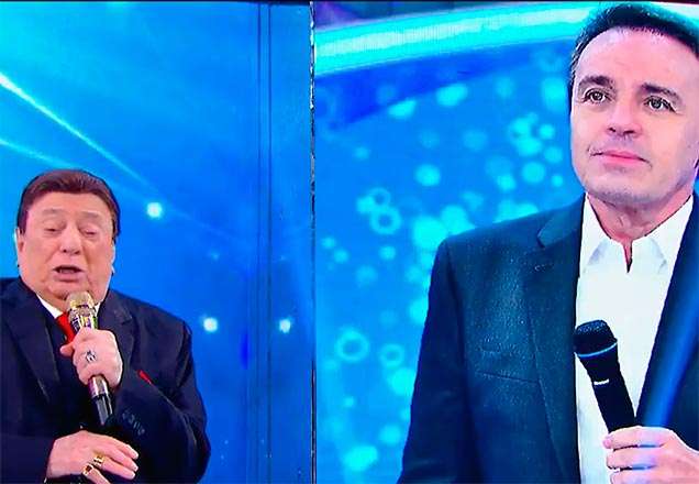 Raul Gil não segura a emoção ao homenagear Gugu Liberato: Sua estrela brilhará para sempre