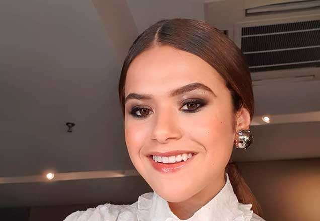 Maisa usa look avaliado em aproximadamente R$ 50 mil