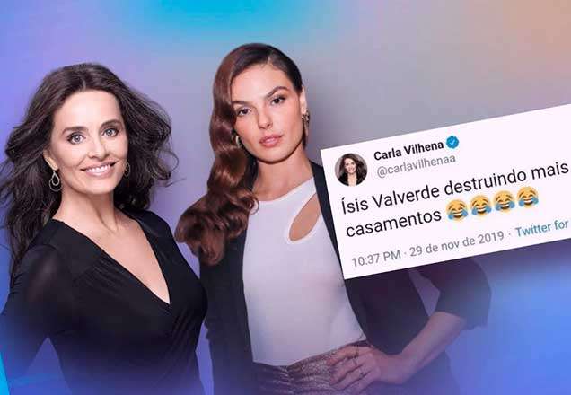 Jornalista faz brincadeira e diz que Isis Valverde é destruidora de casamento