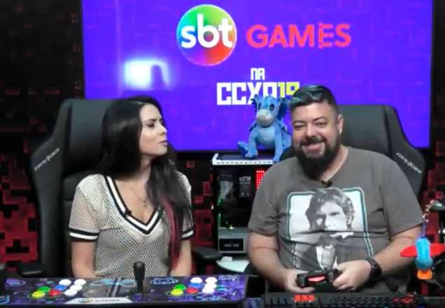 SBT na CCXP19: Cris recebe Sérgio Cantú, a voz de Kylo Ren