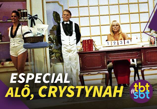 Confira o especial TBT SBT com o último programa "Alô, Crystynah"