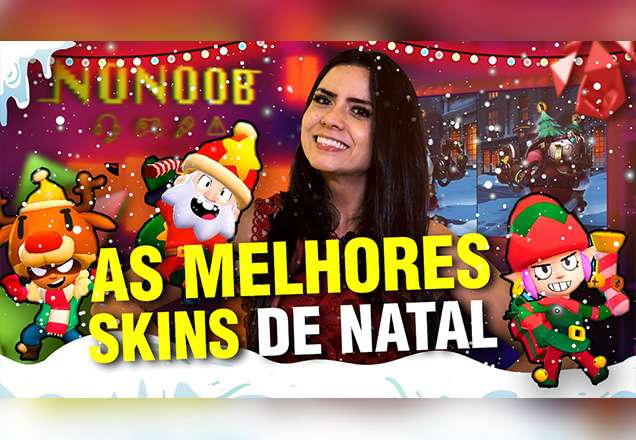 Nonoob As Melhores Skins De Natal Dos Jogos Sbt - brawl stars skins de natal