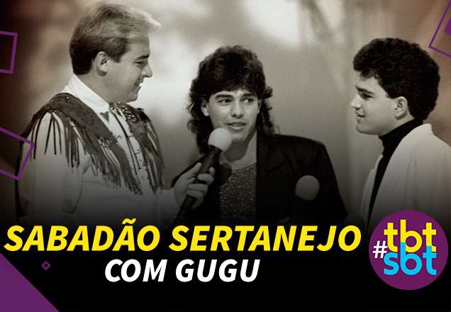 tbtSBT: Relembre o sucesso Sabadão Sertanejo apresentado por Gugu Liberato