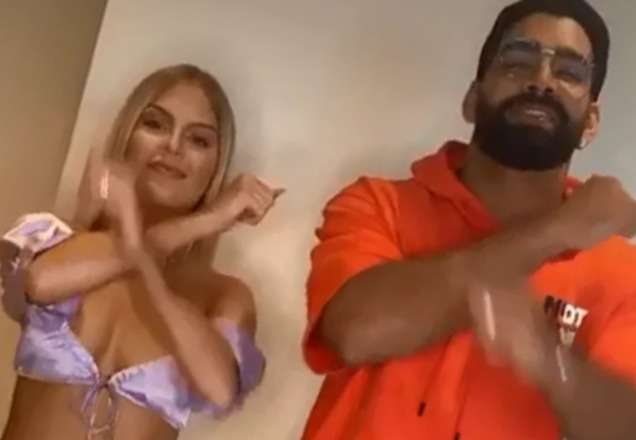 Luísa Sonza e Dilsinho trocam roupas em vídeo engraçado