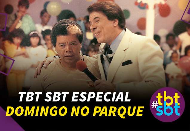 Vem matar a saudade do programa "Domingo no Parque" apresentado por Silvio Santos