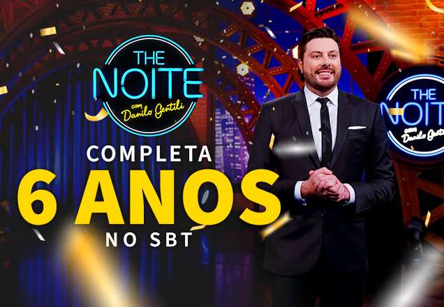 Dia de festa! The Noite comemora 6 anos no SBT