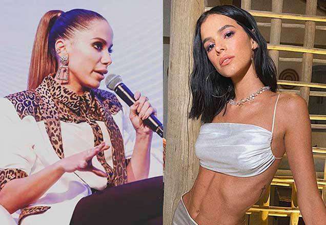 Bruna Marquezine volta a seguir Anitta e revela o porquê