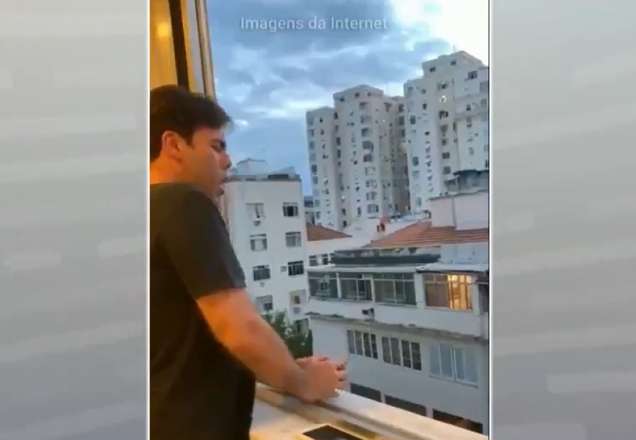 Durante quarentena, artistas fazem serenatas na janela para os vizinhos
