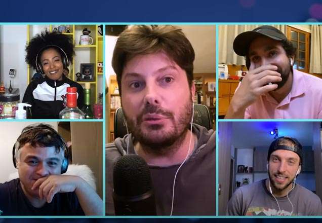 Murilo Coach dá dicas sobre coronavírus durante o The Noite em Casa