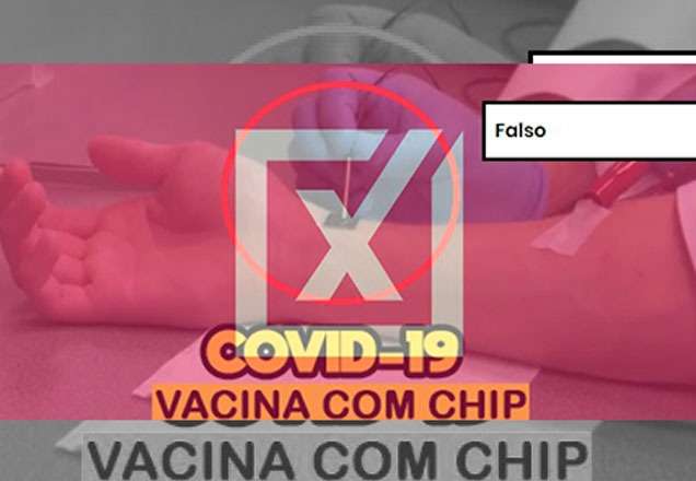 Vacina do coronavírus não terá microchip para rastrear a população