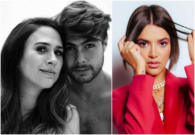 Tatá Werneck comenta sobre beijo de Rafa Vitti em Manu Gavassi