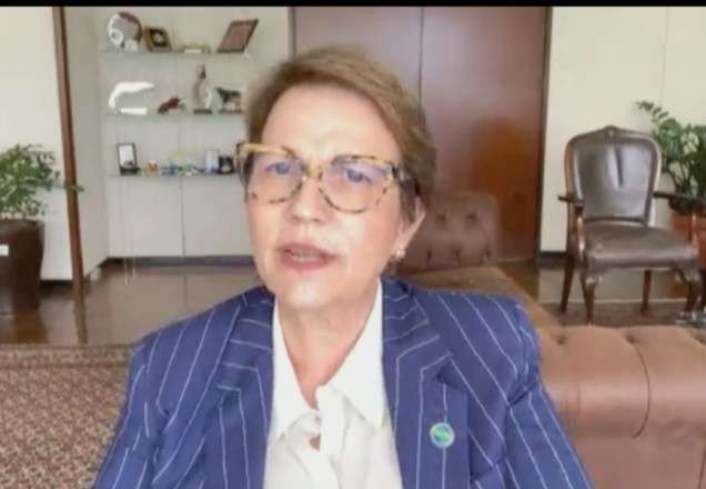 Ministra da Agricultura é entrevistada no Poder em Foco