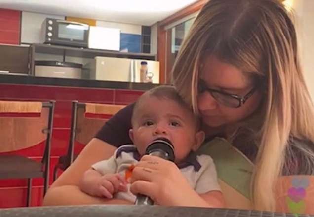 Marília Mendonça se assusta com crescimento de Leo: "Fala sério"