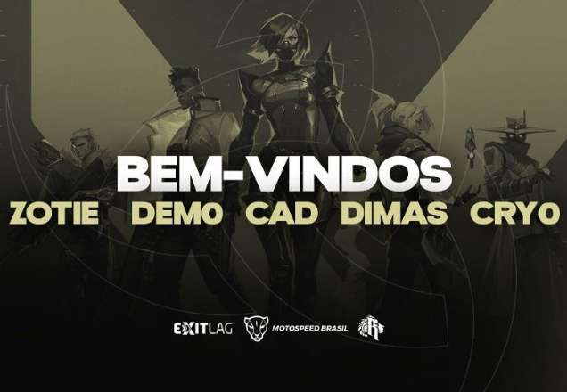 Cenário competitivo de Valorant ganha seu primeiro time no Brasil