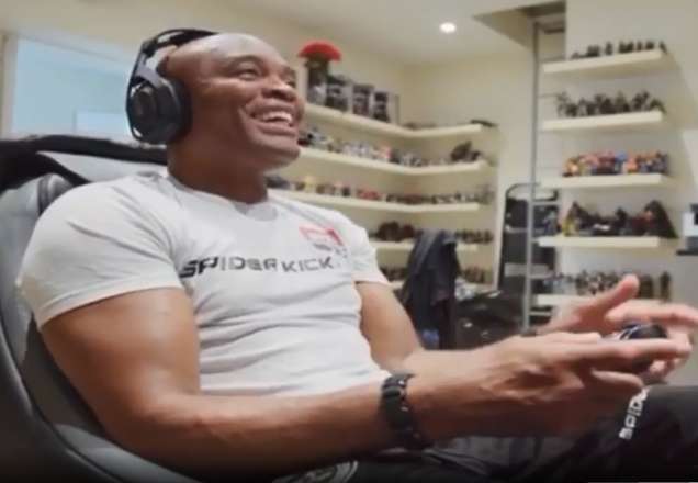 Anderson Silva entra para o mundo dos games como streamer