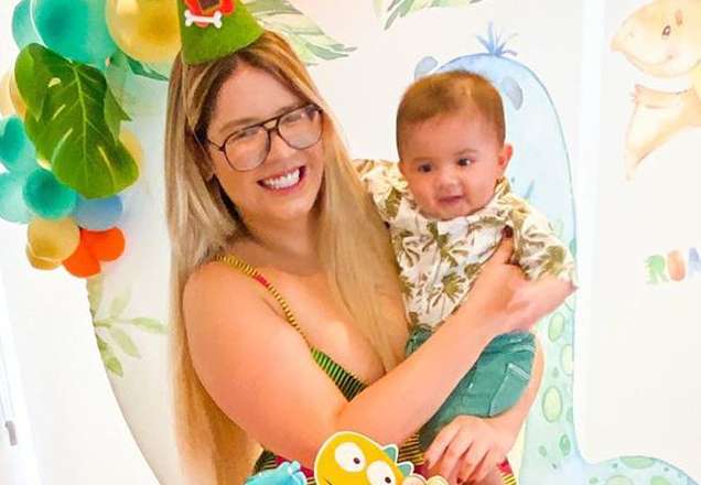 Já faz carão! Aos 5 meses, filho de Marília Mendonça dá show de carisma