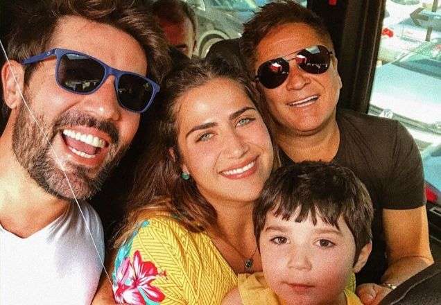 Filha de Leonardo anuncia fim de casamento e fala sobre o relacionamento com o ex-marido