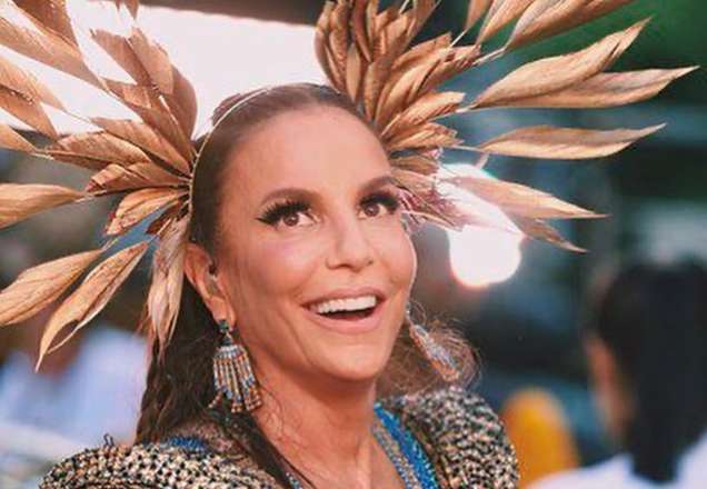 Ivete Sangalo aparece grudadinha no marido e se declara: "Meu par"