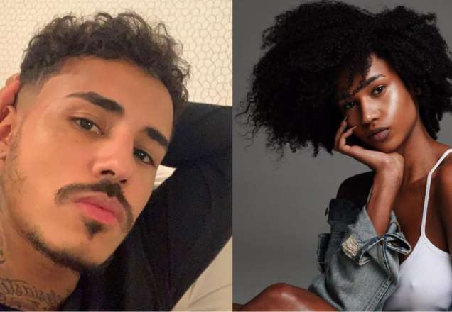 Após acusar MC Livinho de racismo, modelo expõe conversas com funkeiro