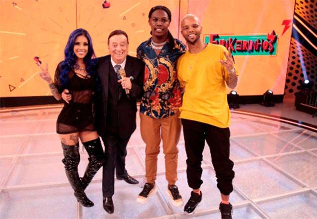 Raul Gil exibe Banquinho especial funk, A Turma do Vovô Raul Gil e Funkeirinhos neste sábado