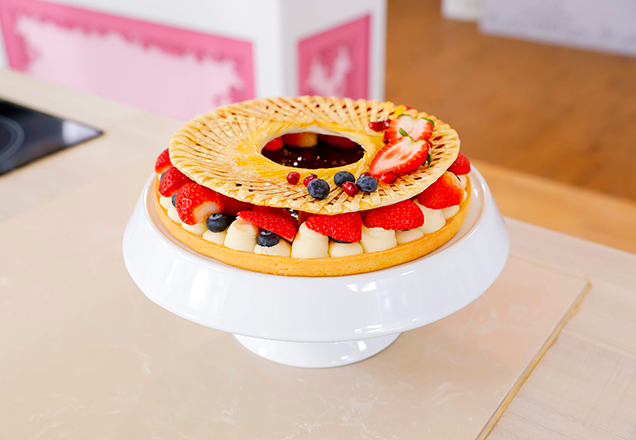 Saiba como fazer a Torta de Frutas Trançada