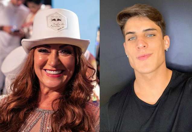 Mesmo após briga, mãe de Neymar segue namoro com Tiago Ramos