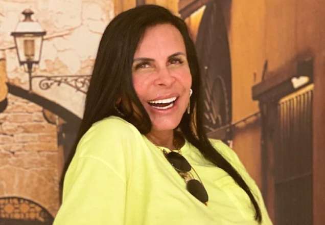Gretchen vira obra de arte em museu italiano