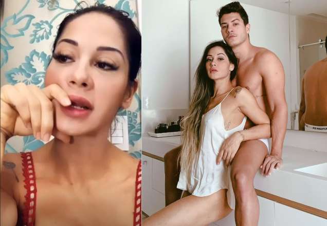 Mayra Cardi gosta de dormir com camisola sexy: "Pra dar uma provocada básica"
