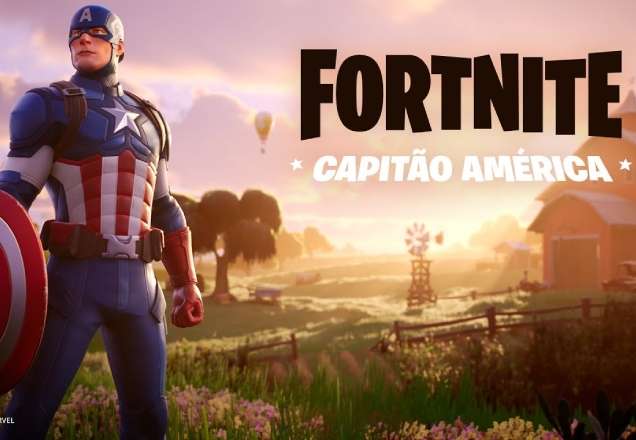 Capitão América é o mais novo personagem da Marvel em Fortnite